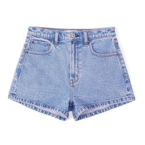 Abercrombie High Rise Mom Short 25